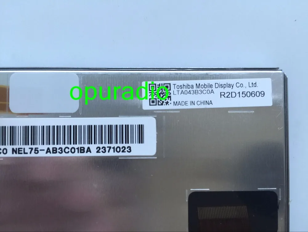 Lta043b3c0a lta043b3coa Фирменная новинка 4." ЖК-дисплей Дисплей для автомобиля GPS навигации приборной панели