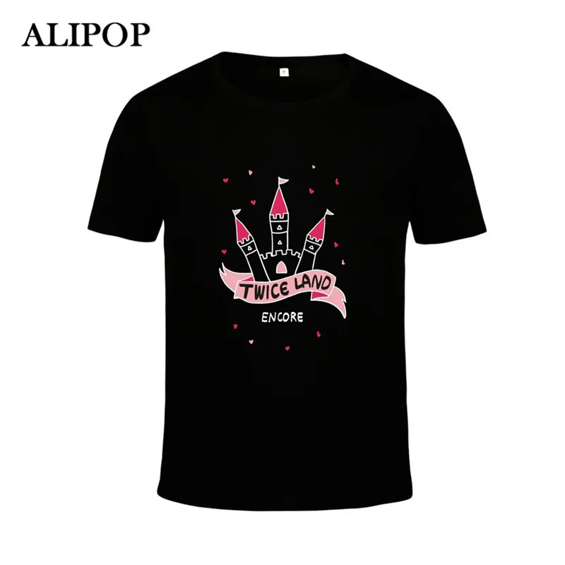 Корейская мода в стиле K-POP дважды Исландия открытие альбома концертная хлопковая