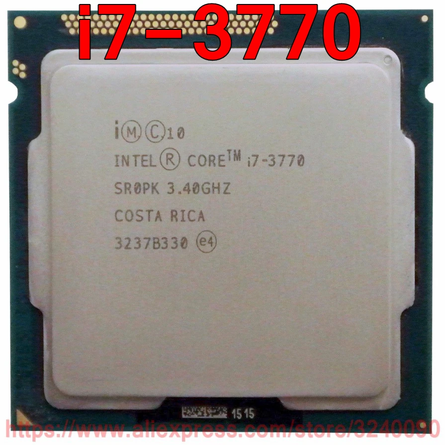 Original Intel Cpu Core I7 3770 Sr0pk Processor 3.40ghz 8m Quad-core I7-3770  Socket 1155 Free Shipping Speedy Ship Out - Cpus - AliExpress