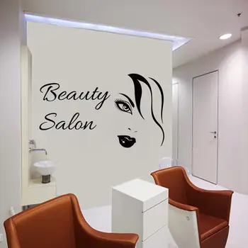 

Wall Decals Salon Decal Vinyl Sticker Bedroom Room Interio Design Hair Art