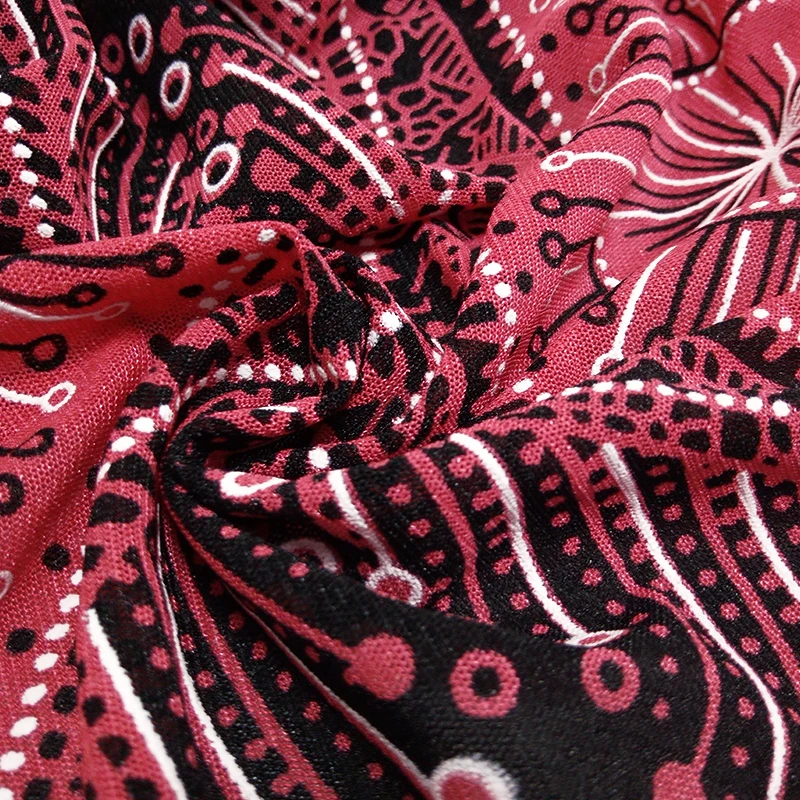 YTL Turn Down Collar Ladies Plus Size Shirt Flare Sleeve Print Blouses Women Big Sizes Winter Diamonds Brooch Vintage Tops H033