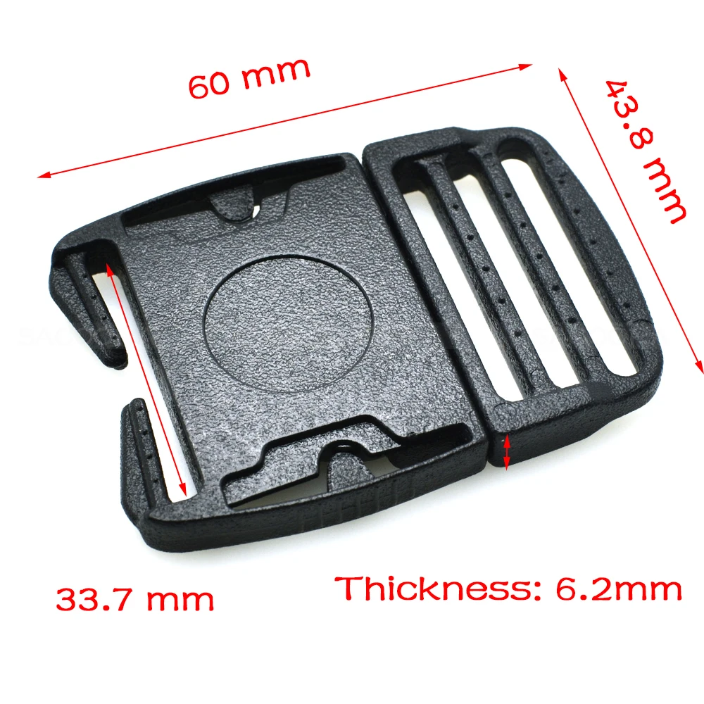Best 1000pcs/pack Pack 1-3/8"(35mm) Detach Buckle for Outdoor Sports Bags Students Bags Luggage 0