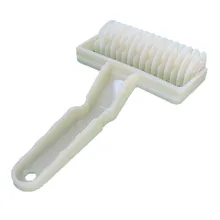 Пластиковые инструменты для выпечки колесо варочная поверхность Печенье Пицца пирог инструмент для выпечки Форма тяга сетка нож ролик печенье торт плесень тиснение тесто ролик