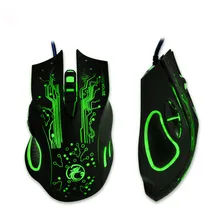 D3 игровая мышь 2400 dpi светодиодный Оптический 6D USB Проводная игровая мышь для ПК ноутбука