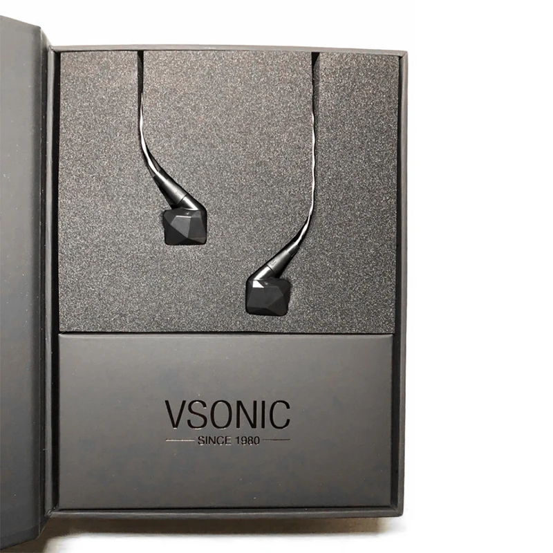 Внутриканальные наушники VSONIC GR09 2019 с динамическим драйвером Hi Fi
