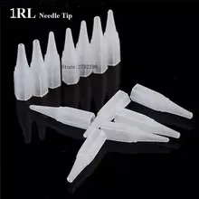 500 шт 3r Универсальный там Dermografo 1RL наконечники игл для татуажа аксессуары для перманентного макияжа игла для татуировки бровей Шапки