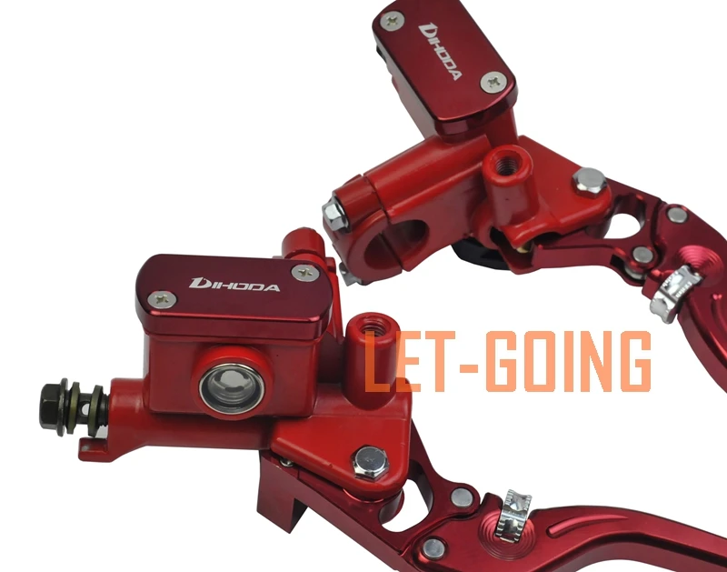 Motorcycle Brake Master Cylinder Lever Clutch Pump Hydraulic Racing Street Bike For Honda Yamaha Kawasaki Suzuki Red Front Brake Motorcycle Brake Master Cylinder Lever Clutch Pump Hydraulic Racing Street Bike For Honda Yamaha Kawasaki Suzuki Red Front Brake