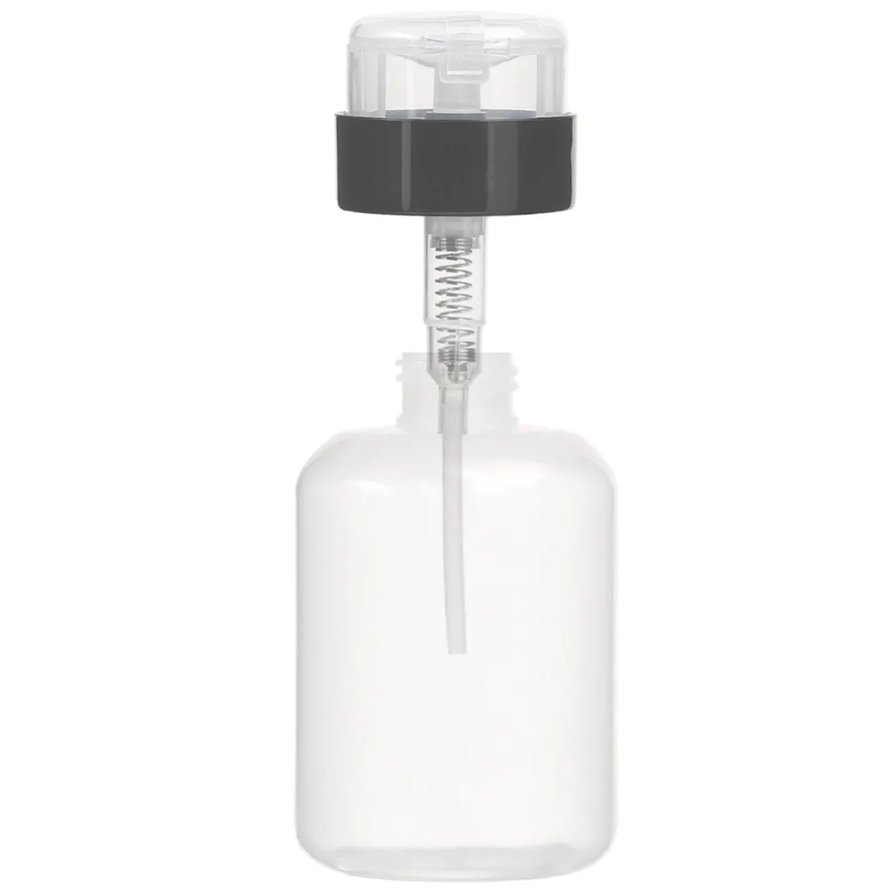 210 мл Высокое качество Пустой дозатор для жидкого УФ-геля лак для ногтей чистая бутылочка с ацетоном средство для снятия лака Бутылка для снятия лака