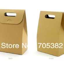 10X6X15,5 см ручка бумажный пакет для печенья сумки крафт бумажный мешок функциональные пищевые упаковочные материалы(ss-6222
