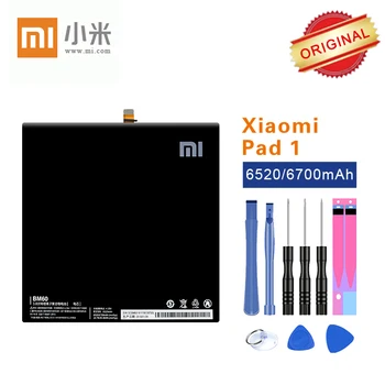 

Original Xiao Mi Tablet Battery BM60 For Xiaomi Pad 1 Mi Mipad 1 A0101 6520/6700mAh+Tools kit