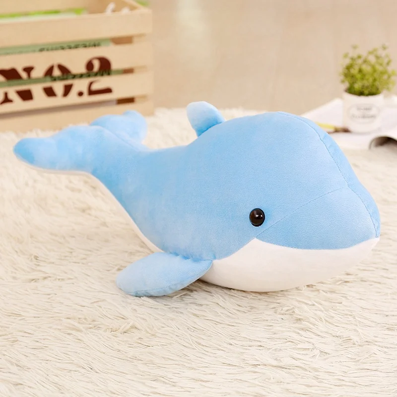 rainbow dolphin stuffed animal