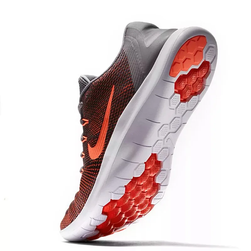 Оригинальный Новое поступление NIKE FLEX 2018 RN Для мужчин кроссовки|Беговая обувь| |