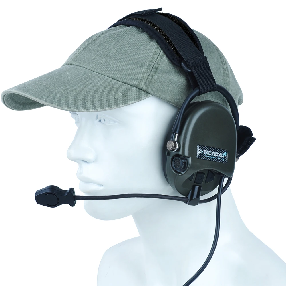 Z Tactical Softair гарнитура пилота Comtac TCI Liberator II Neckband Sordin Thoradin Pickup с шумоподавлением Φ