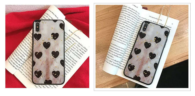 Glitter Love Glossy TPU Phone Case For iPhone 6 7 8 Plus Case Cover For iPhone X XS 7Plus 8Plus 6 s Plus 6s XR Max Cases Capinha (13)