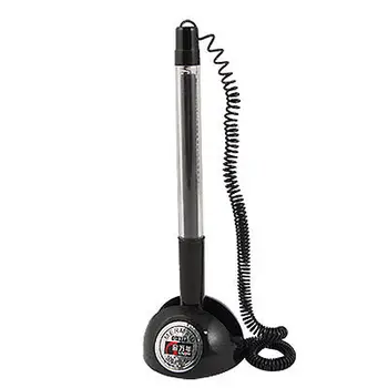 

Office Coiled Cable Black Ink Adhesive Tabletop Gel Pen Iaiii