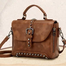 Стимпанк Британские женские сумки стимпанк Ретро сумки Дамская сумка на плечо рабочий портфель чистый цвет