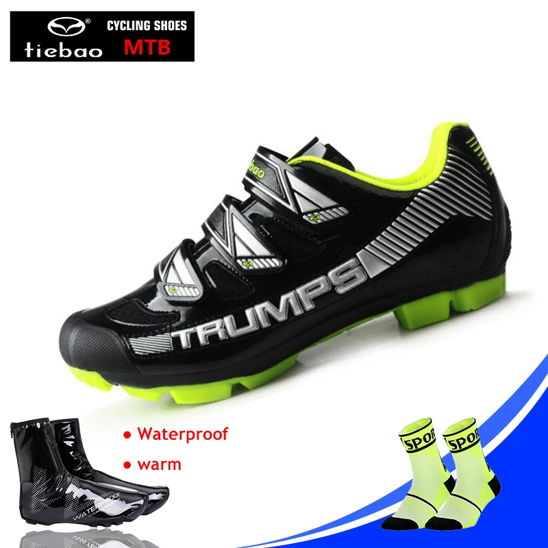 

TIEBAO Racing Men MTB Mountain Bike Shoes Bicycle Cycling Shoes Self-Locking Athletic Riding sport Shoes zapatillas ciclismo
