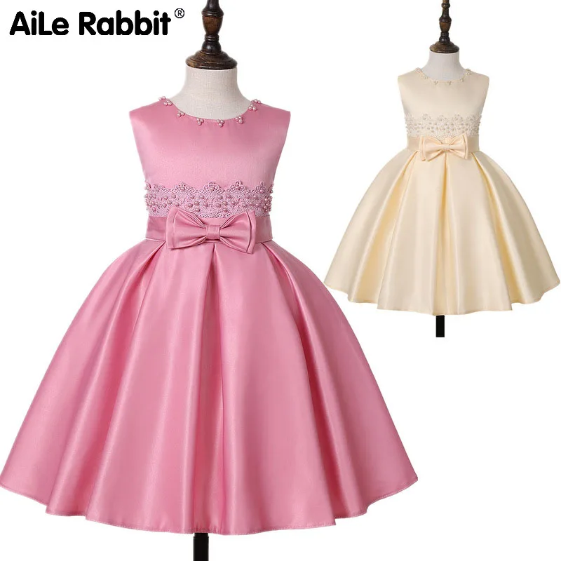 Платье для девочек AiLe Rabbit высококачественное платье принцессы вечеринки дня