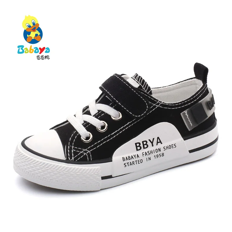 

Canvas shoes for children small white shoes for boys fashion breathable 2019 spring new style autumn shoes board shoes for girls