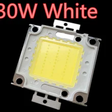 10 шт. 30 Вт светодиодный чип интегрированный высокой мощности лампы шарик белый 900mA 32-34 в 2400-2700LM 24* 40mil Тайвань Huga чипы