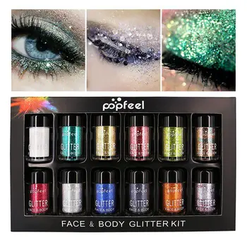 

Woman Glitter Eye Shadow Cosmetics Makeup Diamond Loose Eyes Pigment Powder Cosmetics Make Up Eyeshadow