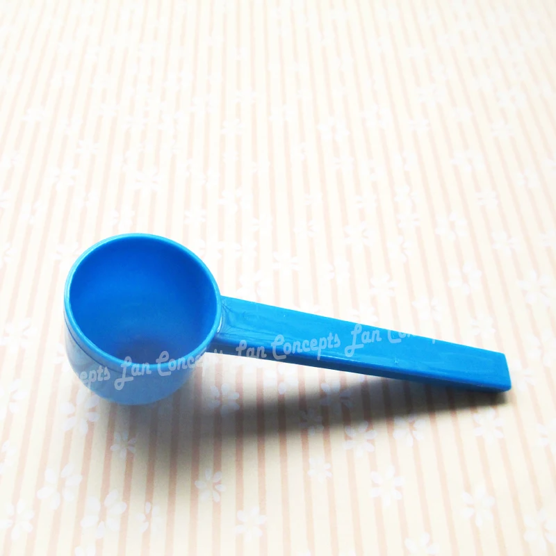 5g plastic measuring scoop small spoon blue 9