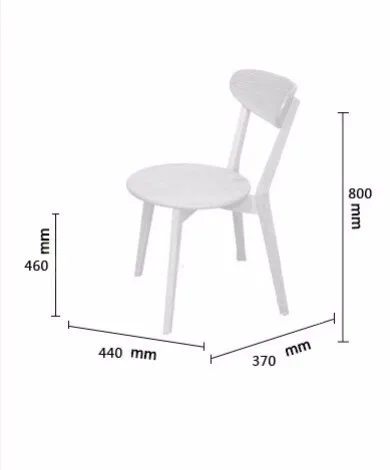 Стулья для гостиной, гостиной, мебель для дома, твердая древесина, кофе, обеденный стул, шезлонг, минималистичный Новый 80*37*44 см