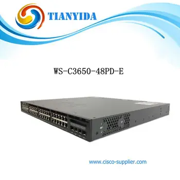 

New Sealed WS-C3650-48PD-E Enterprise Switch Catalyst C3650 POE Layer 3 Stackable Switches