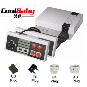 

Mini TV Handheld Family Recreation Video Game Console AV Port Retro Built-in 500/620 Classic Games Dual Gamepad Gaming Player