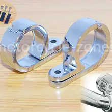 32 мм/1,25 дюймов хром Мотоцикл поворотник руль Крепление зажим часы зеркало адаптер для Аксессуары для мотоцикла harley