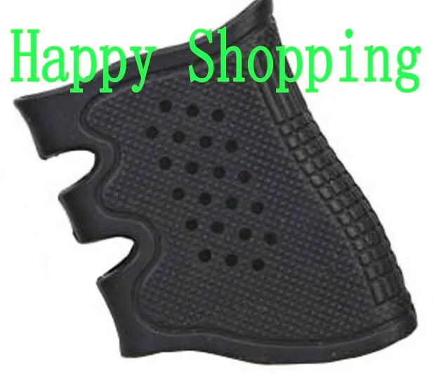 

Tactical Pistol Soft Rubber Protect Glove Cover Anti Slip Glock Black For Hunting