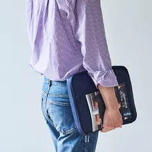 13 дюймов ручные Мужские t сумки женские мужские портфели Ipad электронные линии данных Органайзер чехол Аксессуары для путешествий поставки