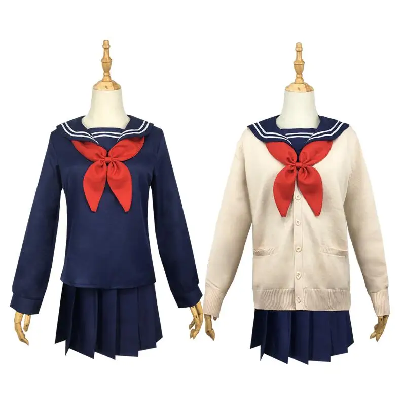 My Hero Academy Boku no Hero Academy химико Тога JK Униформа юбки свитер толстовки кардиган костюмы для косплея tb003