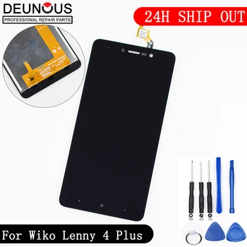 

New For Wiko Lenny 4 Plus LCD Display and Touch Screen With Tools And Adhesive 5.5 Inch For Wiko Lenny 4 Plus Mobile Phone