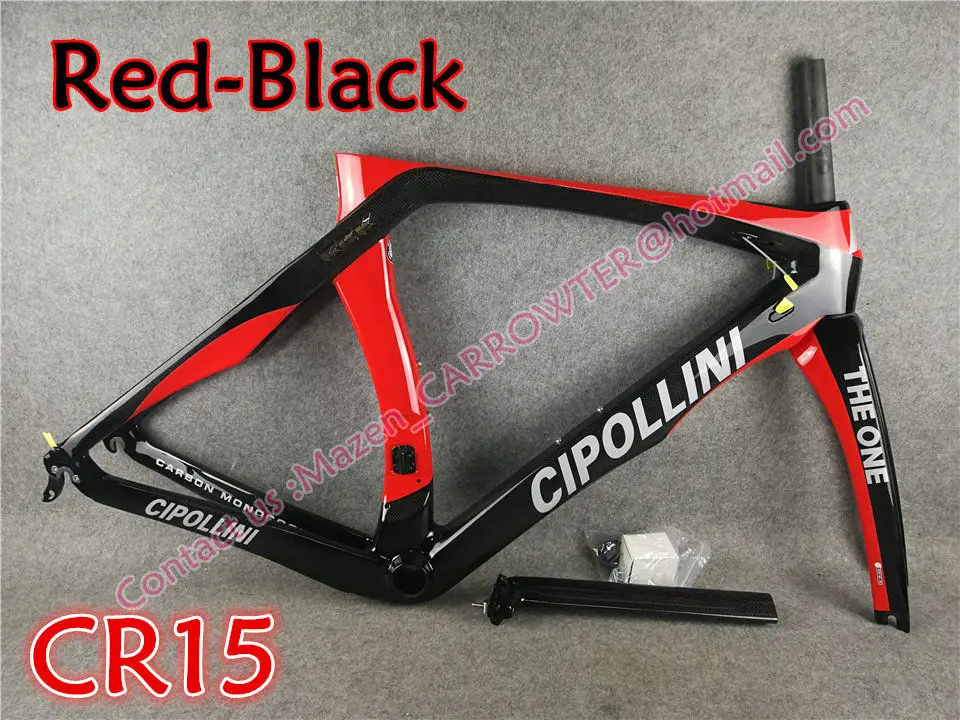 MCipollini RB1K один голая матовая велосипедная карбоновая дорога Cipollini велосипед с 105 R7000 набор групп для выбора - Цвет: CR15