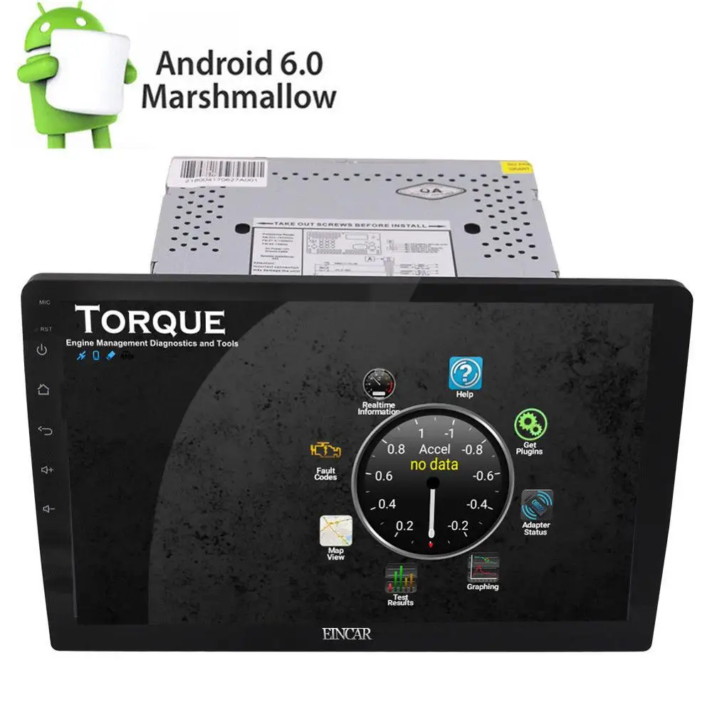 Flash Deal 10.1" HD Android 6.0 OS 2Din Car NO -DVD GPS Stereo Radio Player Wifi 3G 2GB RAM 2