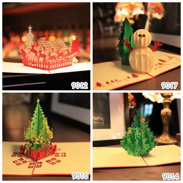 christmas card handmade greetings cards kirigami 3d pop up cards vintage theme free shipping combination sale - Christmas Card Sale christmas card handmade greetings cards kirigami 3d pop up cards vintage theme free shipping combination sale - Christmas Card Sale