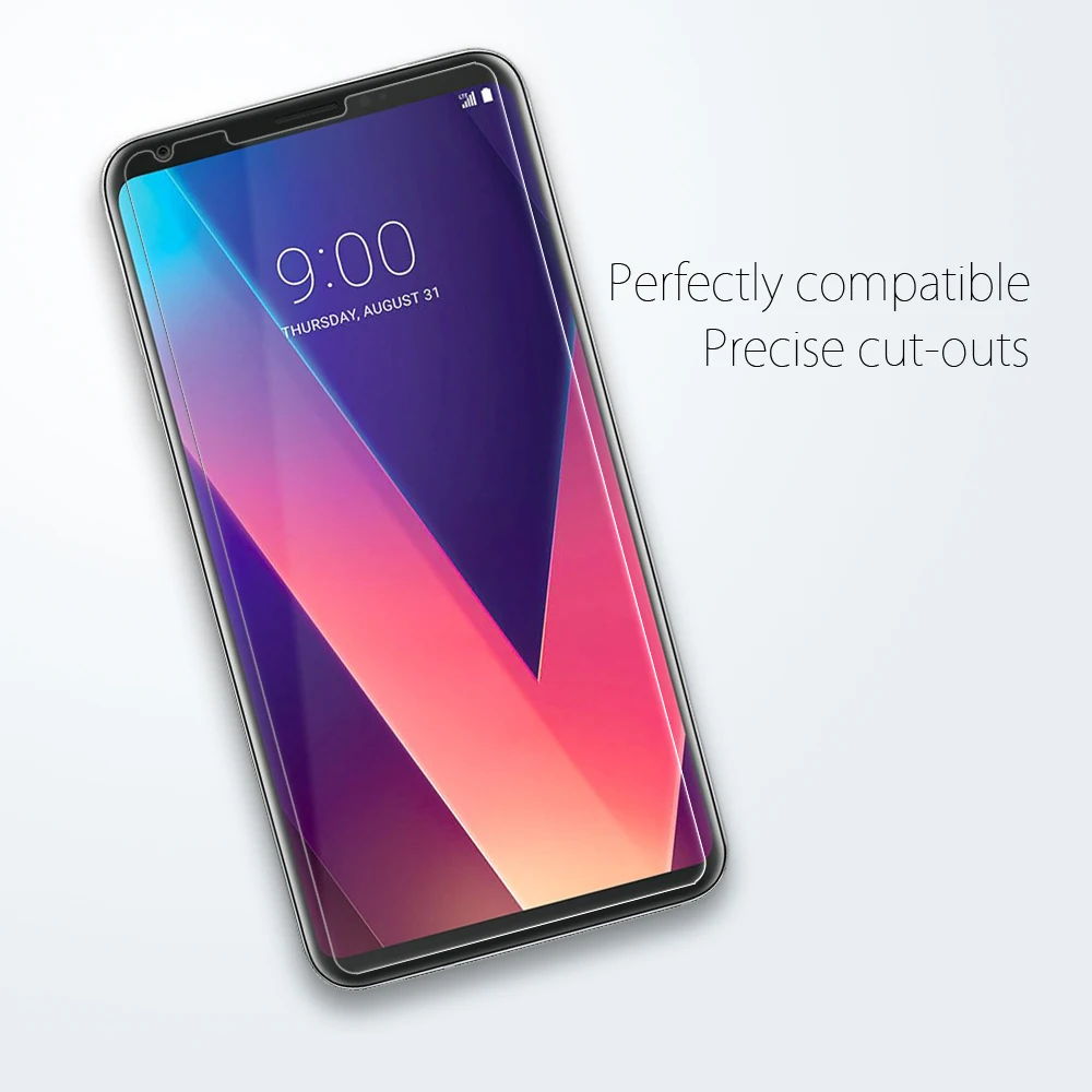 Baixin закаленное стекло для LG V30 ультра тонкий 2.5D 9H защита экрана против