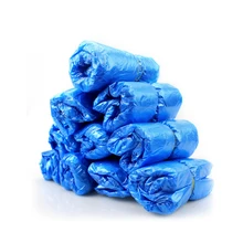 100 шт./упак. Водонепроницаемый одноразовые бахилы Пластик защитные боты держать машина для уборки полов