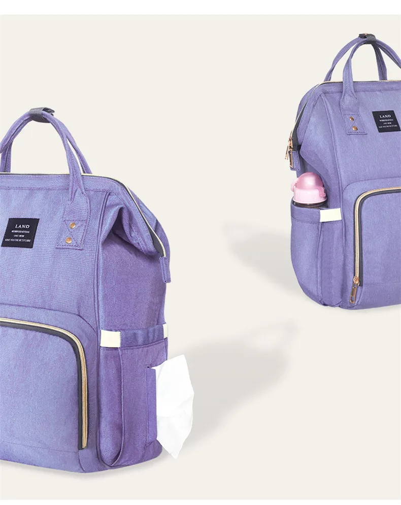 2017 детские пеленки мешок уход Сумки для подгузников открытый рюкзак высокое Ёмкость новорожденных младенческой Грудное вскармливание