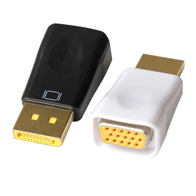 

DisplayPort Male to VGA Female Converter DP to VGA Video Adapter for PC Laptop HDTV