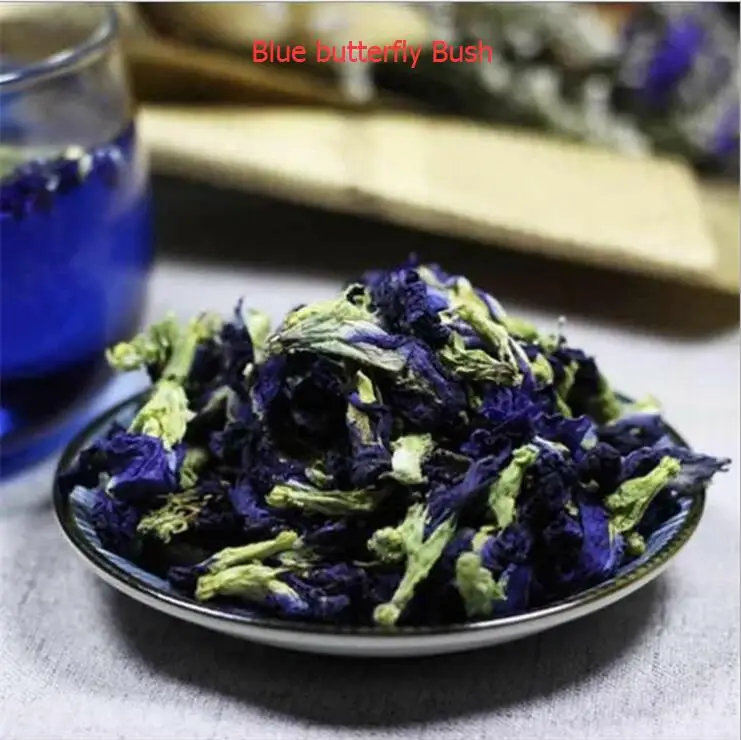 Blue butterfly Bush