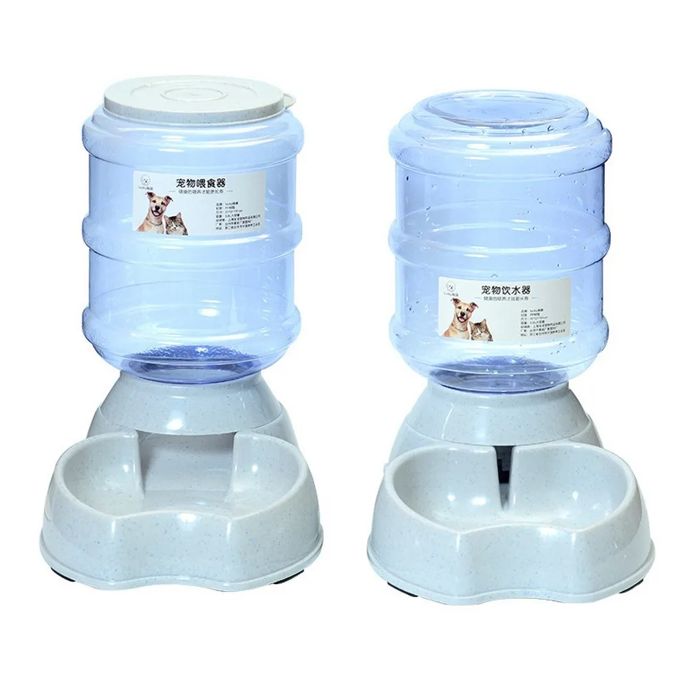 

3.8L automatic food dispenser for cats Dog drinking fountains pet automatic water feeder feeder cat water dispenser Pet Products