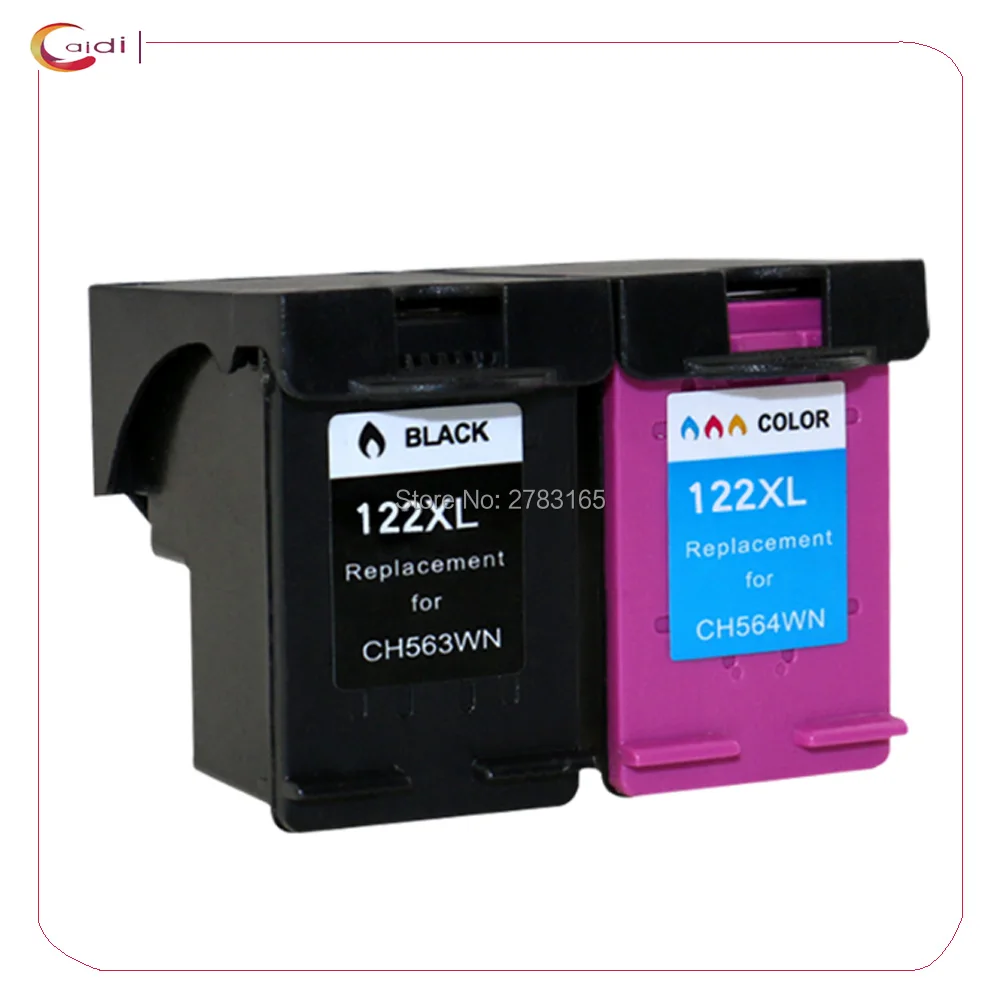 2Color Compatible Ink Cartridge for HP 122 122XL for HP 1000 1050 2000