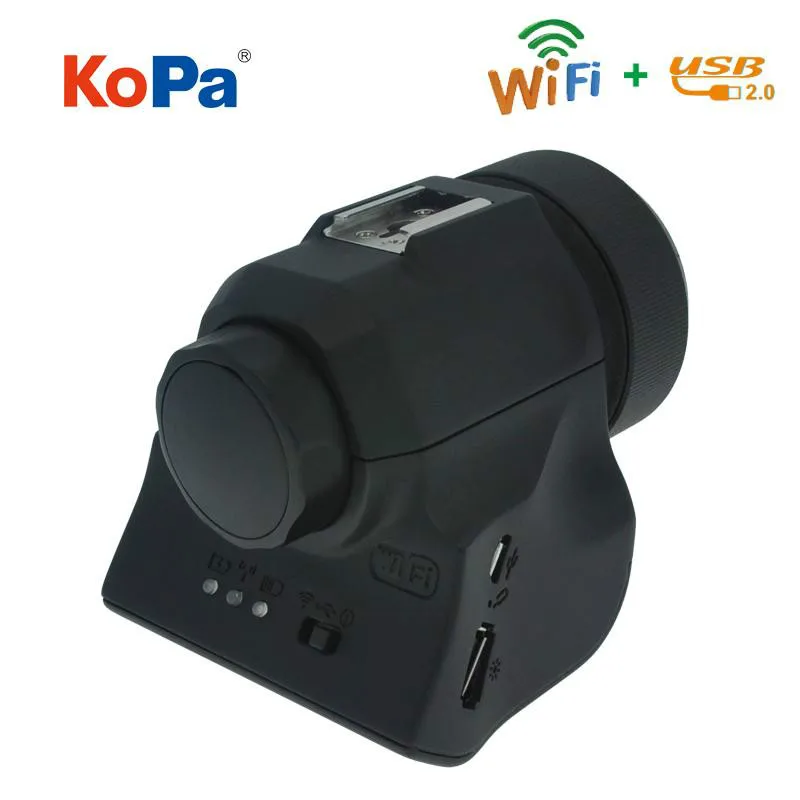 Digital Electronic Eyepiece 5.0MP / 8.0MP USB WIFI CMOS Camera with Adapter for Spotting Scope Microscope Astronomical Telescope
