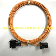 Большинство волоконно-оптических кабельных разъемов мужской и женский кабель 400 см для BMW, mercedes Au-di AMP Bluetooth Автомобильный gps волоконный кабель