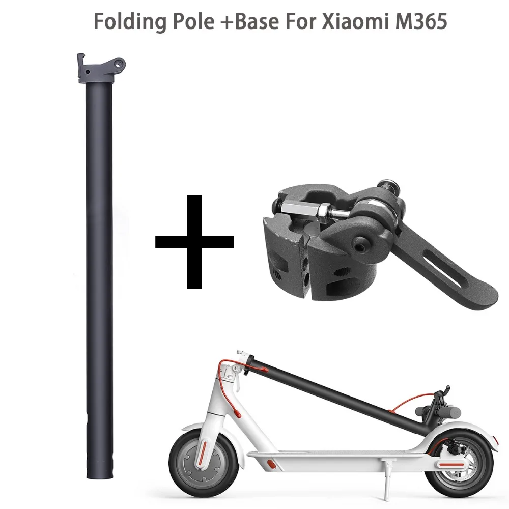 Folding Pole Stand Rod and Base Replacement Spare Parts For Xiaomi M365 Electric Scooter Skate Board Cycling Scooter Accessories Folding Pole Stand Rod and Base Replacement Spare Parts For Xiaomi M365 Electric Scooter Skate Board Cycling Scooter Accessories