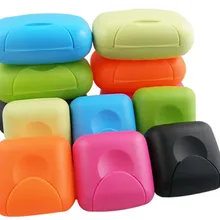 20 шт. Портативный Ванная комната Мыло блюдо держатель случая Box Контейнер путешествия открытый Пеший Туризм дома держатель для душа контейнер Мыло коробка Малый