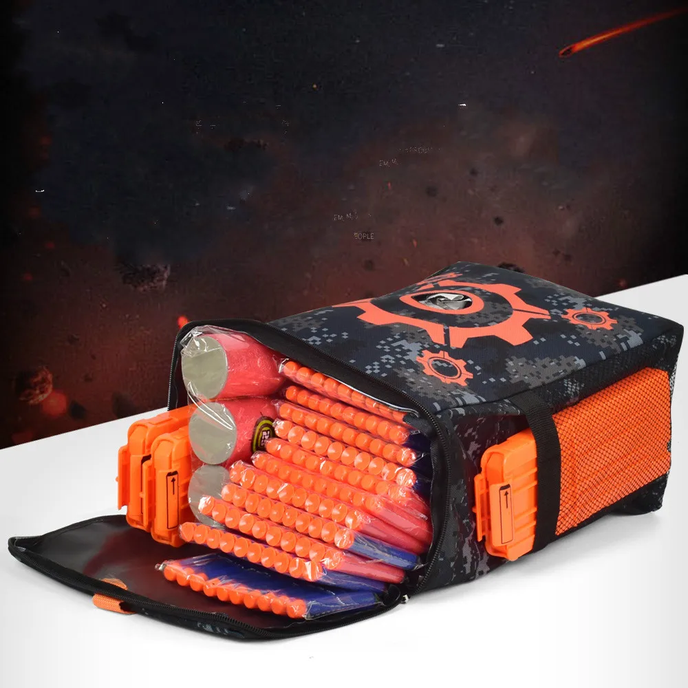 

Oxford Cloth Target Pattern Shooting Practice Bag Soft Bullet Bag for Nerf Camouflage Parts For Nerf Toy Gun Game Target Bag