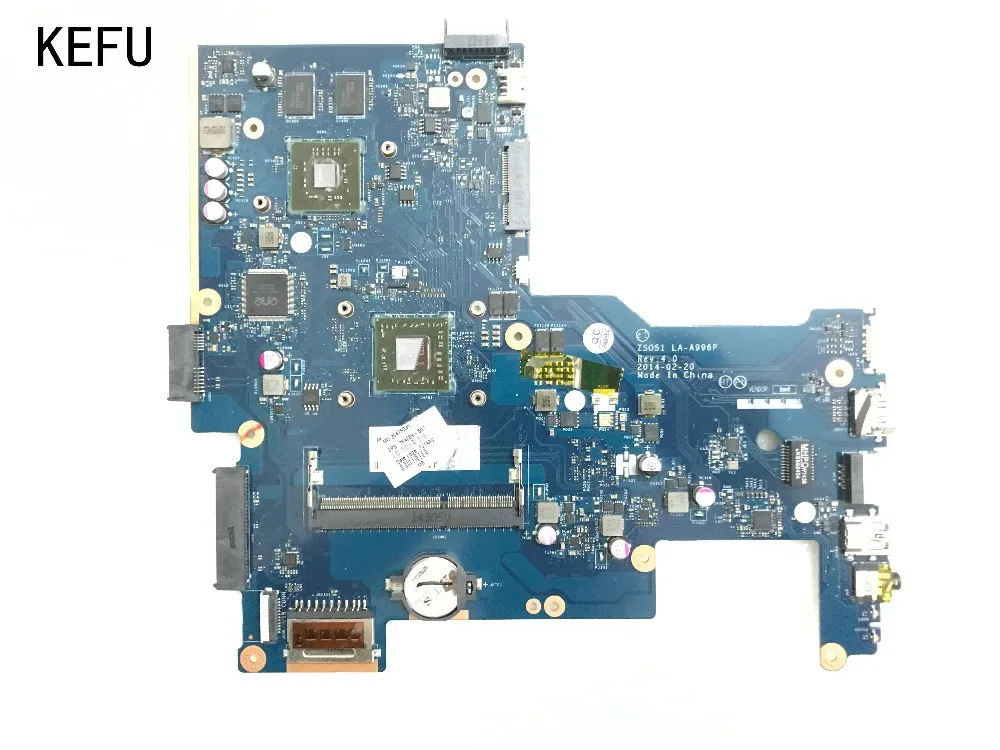 

KEFU 100% TESTED ZSO51 LA-A996P for HP 15-G LAPTOP MOTHERBOARD A8 Processor video card 8570m 2gb